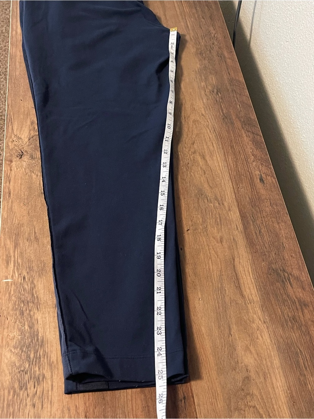 Athleta Navy Joggers with Side Stripe - Picture 4 of 5